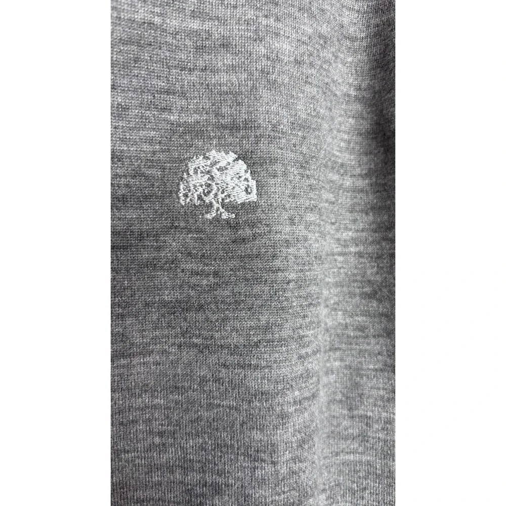 Peter Millar Crown Comfort Gray 70% Cashmere Blend Quarter Zip Sweater - Size M‎